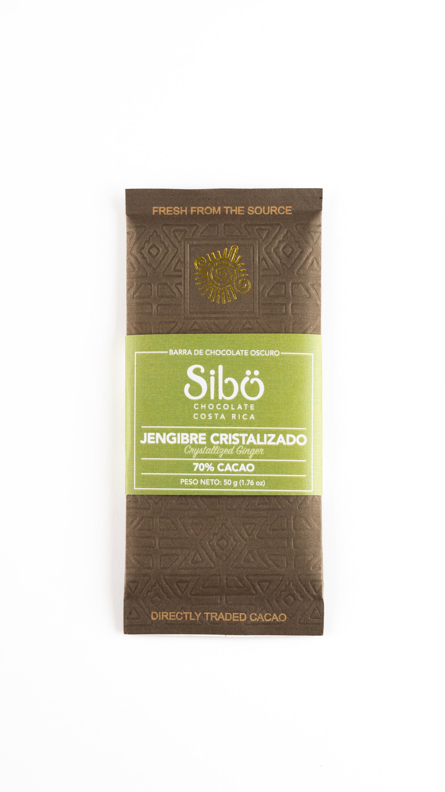 Barra de Jengibre Cristalizado